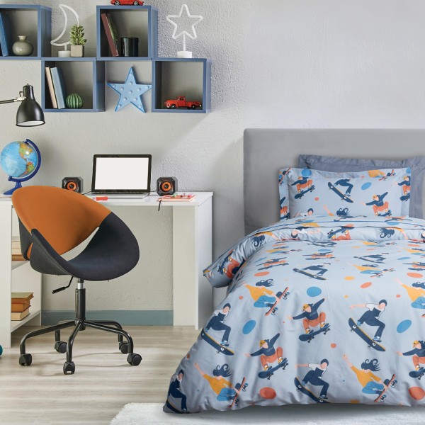 DAS KIDS ΣΕΤ ΣΕΝΤΟΝΙΑ ΜΟΝΑ 4985 GREY