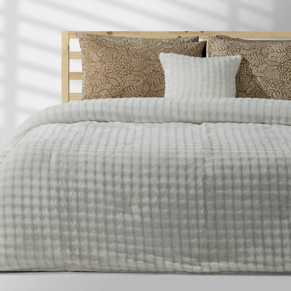 LINO Κουβερτοπάπλωμα Ημίδιπλο 160x220 Kvall Off White