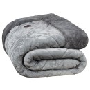 GREENWICH POLO CLUB ΚΟΥΒΕΡΤΟΠΑΠΛΩΜΑ RABBIT FAUX FUR PREMIUM 4460 GREY