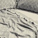 DAS HOME ΣΕΤ ΣΕΝΤΟΝΙΑ ΥΠΕΡΔΙΠΛΑ DAILY 3180 BEIGE, BLACK