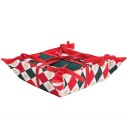 DAS HOME CHRISTMAS ΠΟΤΗΡΟΠΑΝΑ ΣΕΤ 3ΤΜΧ 45X65 0911 RED