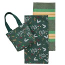 DAS HOME CHRISTMAS ΠΟΤΗΡΟΠΑΝΑ ΣΕΤ 2ΤΜΧ 45X65 0912 GREEN