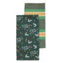 DAS HOME CHRISTMAS ΠΟΤΗΡΟΠΑΝΑ ΣΕΤ 2ΤΜΧ 45X65 0912 GREEN