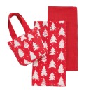 DAS HOME CHRISTMAS ΠΟΤΗΡΟΠΑΝΑ ΣΕΤ 2ΤΜΧ 45X65 0913 RED