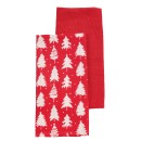 DAS HOME CHRISTMAS ΠΟΤΗΡΟΠΑΝΑ ΣΕΤ 2ΤΜΧ 45X65 0913 RED