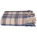 GREENWICH POLO CLUB ΡΙΧΤΑΡΙ 130X170 ΜΕ ΤΣΑΝΤΑ ΜΙΚΡΗ ESSENTIAL 2532 BLUE, ECRU