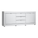 Μπουφές Ocean Megapap χρώμα λευκό 210x45x86εκ.