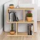 Τραπεζάκι βοηθητικό Homemania Megapap χρώμα sapphire oak 60x20x60εκ.