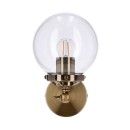 ΑΠΛΙΚΑ ΜΟΝΟΦΩΤΟ 40W E27 ΧΑΛΚΟΣ ΓΥΑΛΙΝΗ ΜΠΑΛΑ H20 W17cm