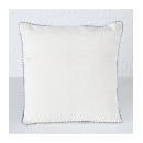 ΜΑΞΙΛΑΡΙ Matty 2/ass ΣΧΕΔΙΟ ΑΣΠΡΟΜΑΥΡΟ Cotton 100% L45 W45 H1 D0cm | Συσκευασία 2 τμχ