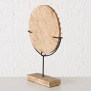 ΔΙΣΚΟΣ ΞΥΛΟ Mango ΔΙΑΚΟΣΜΗΤ ΣΕ ΒΑΣΗ Aybra 31x9x48cm