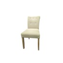 ΚΑΡΕΚΛΑ 50X72X92 CM CAMBRIDGE ΜΕ ΚΟΥΜΠΙΑ ΥΦΑΣΜΑ LINEN STONE ΠΟΔΙΑ VIEUX BOIS