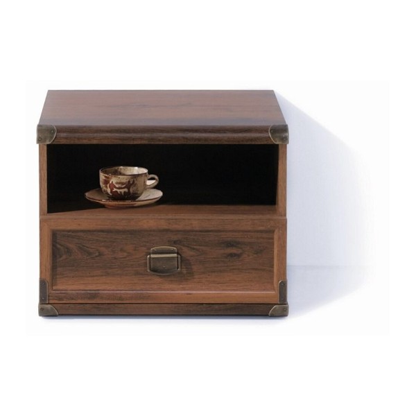 ΚΟΜΟΔΙΝΟ 50/40,5/40cm ST.MORITZ 028 ΣΚ.ΚΑΦΕ shutter oak ΜΕΛΑΜΙΝΗ (ΠΕΡΙΛΑΜΒΑΝΕΤΑΙ ΟΔΗΓΟΣ ΣΥΝΑΡΜΟΛΟΓΗΣΗΣ)