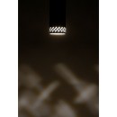 ΦΩΤΙΣΤΙΚΟ ΜΟΝΟΦΩΤΟ D25cm 25W GU10 ΟΨΗ ΞΥΛΟΥ ΔΙΑΤΡΗΤΟ ΜΕΤΑΛΛΙΚΟ