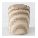 ΣΚΑΜΠΩ Lurije 2/ass ΦΥΣΙΚΟ/ΜΠΕΖ/ΚΑΦΕ Jute/Cotton L0 W0 H55 D40cm | Συσκευασία 2 τμχ