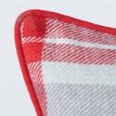 ΜΑΞΙΛΑΡΙ 2/ass 20Χ30Χ15cm ΚΑΡΟ ΓΚΡΙ ΚΟΚΚΙΝΟ Karolina Cotton 100% | Συσκευασία 2 τμχ