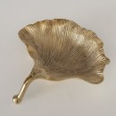 ΜΠΟΛ ΔΙΑΚΟΣΜ ΣΧΗΜΑ ΦΥΛΛΟ Ginkgo 30x29x7cm ΧΡΥΣΟ ΑΛΟΥΜΙΝΙΟ