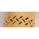 ΦΩΤΙΣΤΙΚΟ ΜΟΝΟΦΩΤΟ D25cm 25W GU10 ΟΨΗ ΞΥΛΟΥ ΔΙΑΤΡΗΤΟ ΜΕΤΑΛΛΙΚΟ