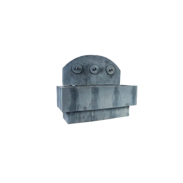 ΣΥΝΤΡΙΒΑΝΙ 84X31X70,5 CM ΣΚΟΥΡΟ ΓΚΡΙΖΟ