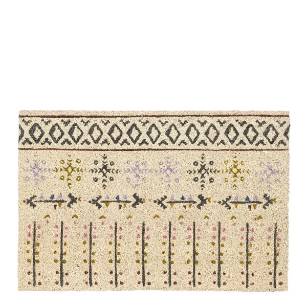 ΠΑΤΑΚΙ ΕΙΣΟΔΟΥ ΕΚΡΟΥ ΜΕ ΜΟΤΙΒΟ ΠΡΑΣΙΝΟ  60x40cm ΚΟΚΟΦΟΙΝΙΚΑΣ