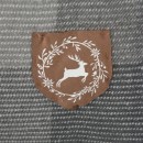 ΜΑΞΙΛΑΡΙ ΚΑΡΩ ΓΚΡΙ/ΚΑΡΩ  Leopold 2/ass 60x60cm ΣΤΕΓΝΟ ΚΑΘΑΡΙΣΜΑ  polyester | Συσκευασία 2 τμχ