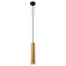 ΦΩΤΙΣΤΙΚΟ Tubo ΜΟΝΟΦΩΤΟ D25cm 25W GU10 ΦΥΣΙΚΟ ΞΥΛΟ ΔΙΑΤΡΗΤΟ