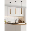 ΦΩΤΙΣΤΙΚΟ Tubo ΜΟΝΟΦΩΤΟ D40cm 25W GU10 ΦΥΣΙΚΟ ΞΥΛΟ ΔΙΑΤΡΗΤΟ