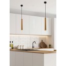 ΦΩΤΙΣΤΙΚΟ Tubo ΜΟΝΟΦΩΤΟ D40cm 25W GU10 ΦΥΣΙΚΟ ΞΥΛΟ ΔΙΑΤΡΗΤΟ
