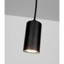 ΦΩΤΙΣΤΙΚΟ Tubo ΜΟΝΟΦΩΤΟ D10cm 25W GU10 ΜΑΥΡΟ