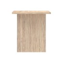 Τραπέζι Kumba pakoworld σε oak απόχρωση 80x40x42εκ