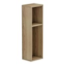 Ραφιέρα-κομοδίνο τοίχου Racks pakoworld σε sonoma απόχρωση 20x15x65εκ