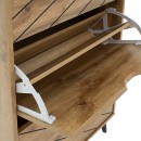 Παπουτσοθήκη Thelma pakoworld 12 ζεύγων sonoma 60x23.8x131.6εκ