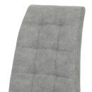 Καρέκλα Darrell pakoworld pu αντικέ γκρι-βάση χρωμίου 42x49x106εκ | Συσκευασία 2 τμχ