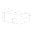 Τραπέζι σαλονιού Sobu pakoworld σε oak απόχρωση 80x50x40εκ