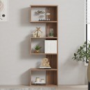 Βιβλιοθήκη Cascade pakoworld σε sonoma  απόχρωση 51.8x22x150εκ