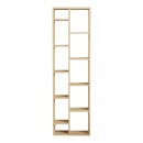 Βιβλιοθήκη Minicu pakoworld σε oak απόχρωση  44,4x19,6x150εκ