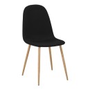 Τραπεζαρία Manka-Bella pakoworld σετ 5τεμ σε sonoma απόχρωση 110x80x70εκ