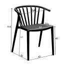 Πολυθρόνα Zelma pakoworld pp σε ανοιχτή απόχρωση cappuccino 55x53x73εκ