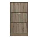 Παπουτσοθήκη Savaz pakoworld σε sonoma απόχρωση 60x24x114εκ