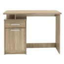 Γραφείο εργασίας Looney pakoworld χρώμα sonoma 100x55x75εκ