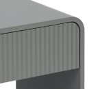 Κομοδίνο Lemperto pakoworld MDF σε γκρι απόχρωση 40x40x53εκ