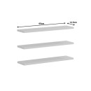 Ραφιέρα τοίχου Divar pakoworld sonoma 60x14.5x1.8εκ