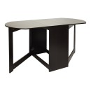 Τραπέζι Nadine pakoworld πολυμορφικό-επεκτεινόμενο wenge 160x80x76.5εκ