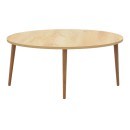 Τραπέζι σαλονιού Barton pakoworld sonoma-καφέ 90x45x40εκ