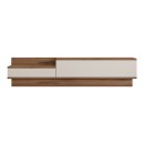 Έπιπλο τηλεόρασης Eclipse pakoworld σε κρεμ-oak απόχρωση 160x35x35εκ