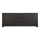 Μπουφές Kalya pakoworld σε ανθρακί απόχρωση 220x49x89.5εκ