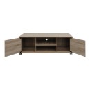 Έπιπλο τηλεόρασης Serank pakoworld σε sonoma απόχρωση 120x40x40εκ