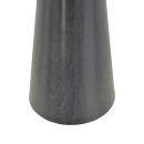 Tραπέζι Donda pakoworld mdf-μέταλλο μαύρο Φ100x76εκ