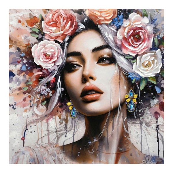 Πίνακας σε καμβά Prima Ι Inart 100x3x100εκ