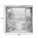 Πίνακας σε καμβά Deive 3D Inart 80x3x80εκ